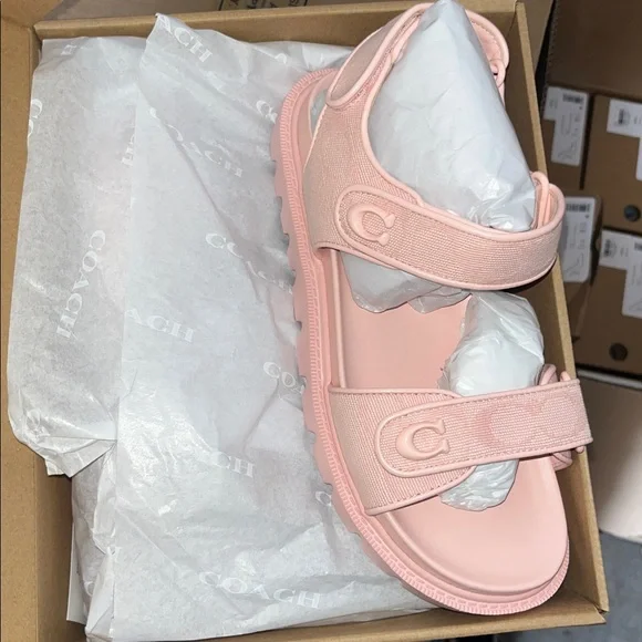 COACH womens Brynn Sandal - Picture 5 of 5